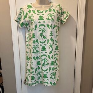 Govango medium s/s dress coverup turtles 26-115-1